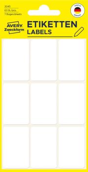 Vielzweck-Etiketten  38 x 24 mm